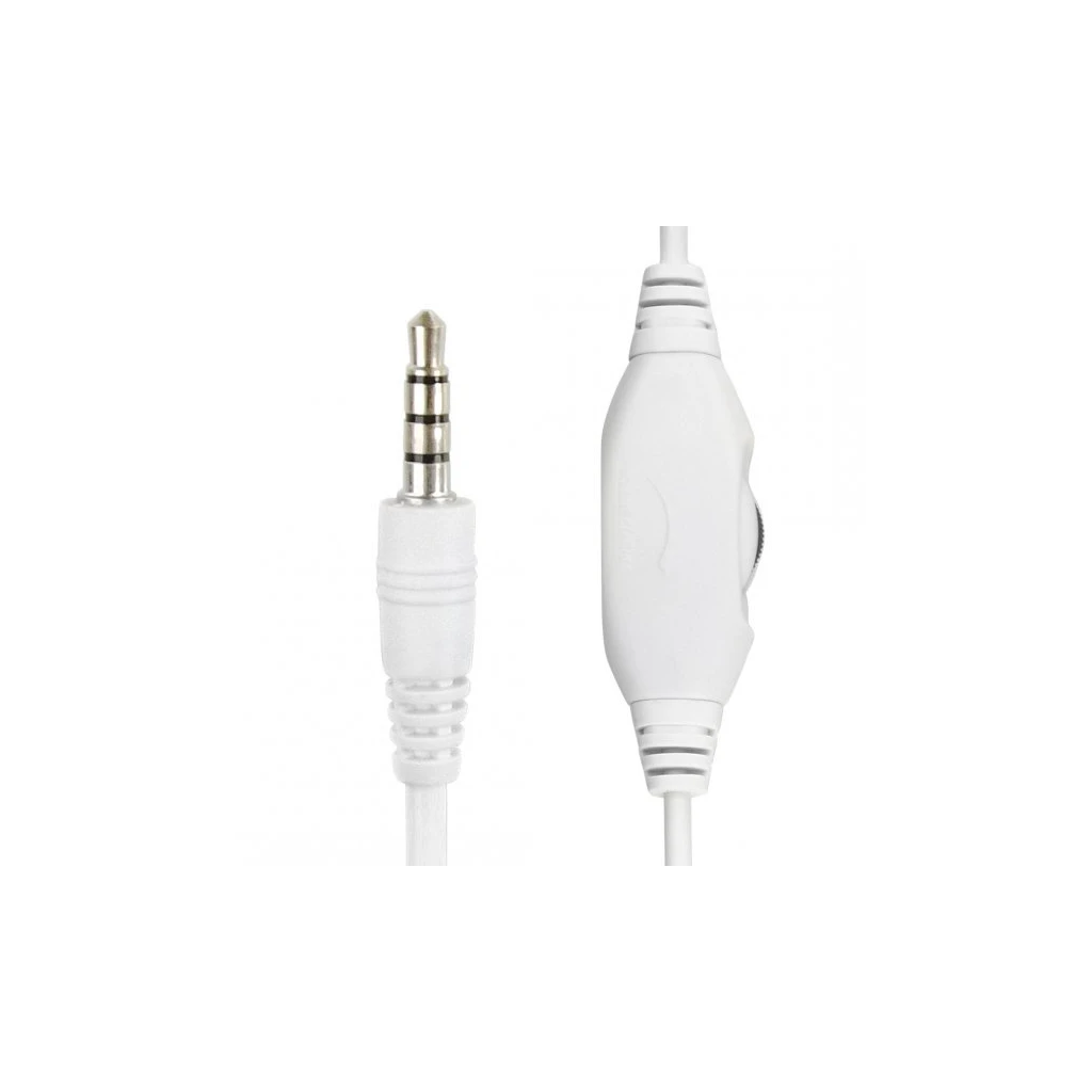 Навушники Gembird MHS-03 White/Red (MHS-03-WTRD) (UA) Інтерфейс з'єднання  Джек 3,5 мм 