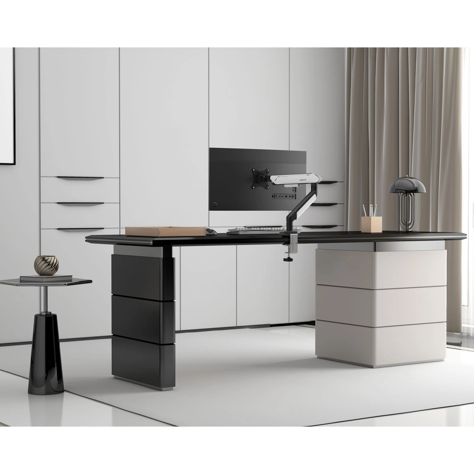 OfficePro Anda Seat Stealth PRO II 17 (AD-W-A9-1S-BW) (UA) Назначение для монитора, для телевизора