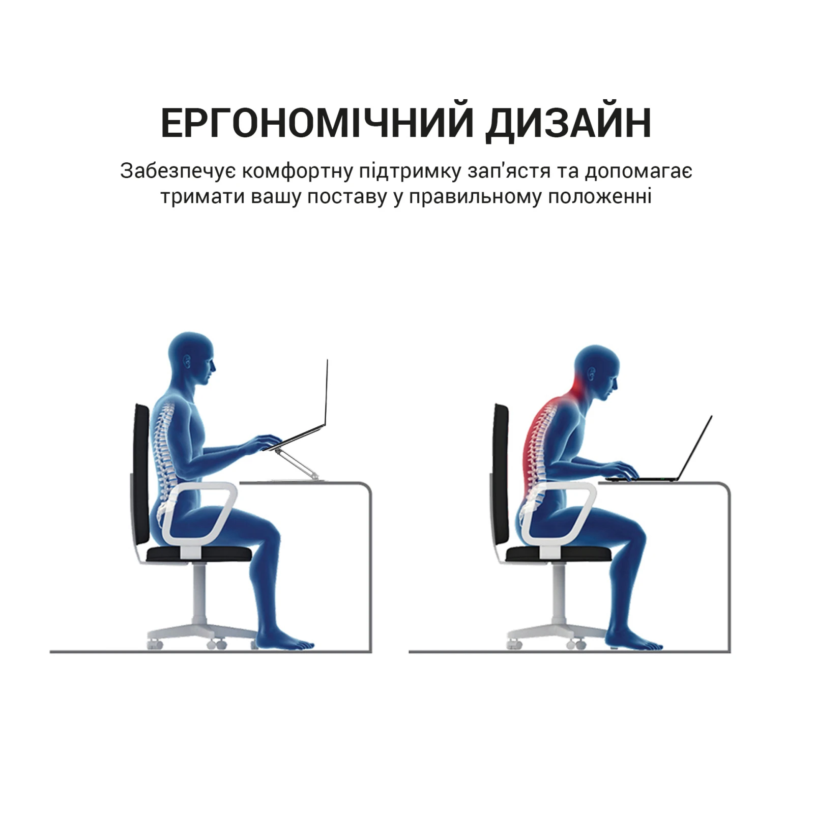 Подставка для ноутбука OfficePro LS112G (UA) Метод охлаждения пасивное