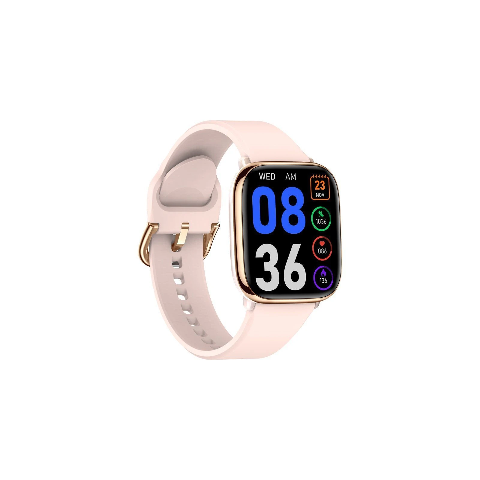 Смарт-годинник Gelius Pro GP-SW014 (Amazwatch GTi) Gold Rose (UA) Тип дисплея  кольори 