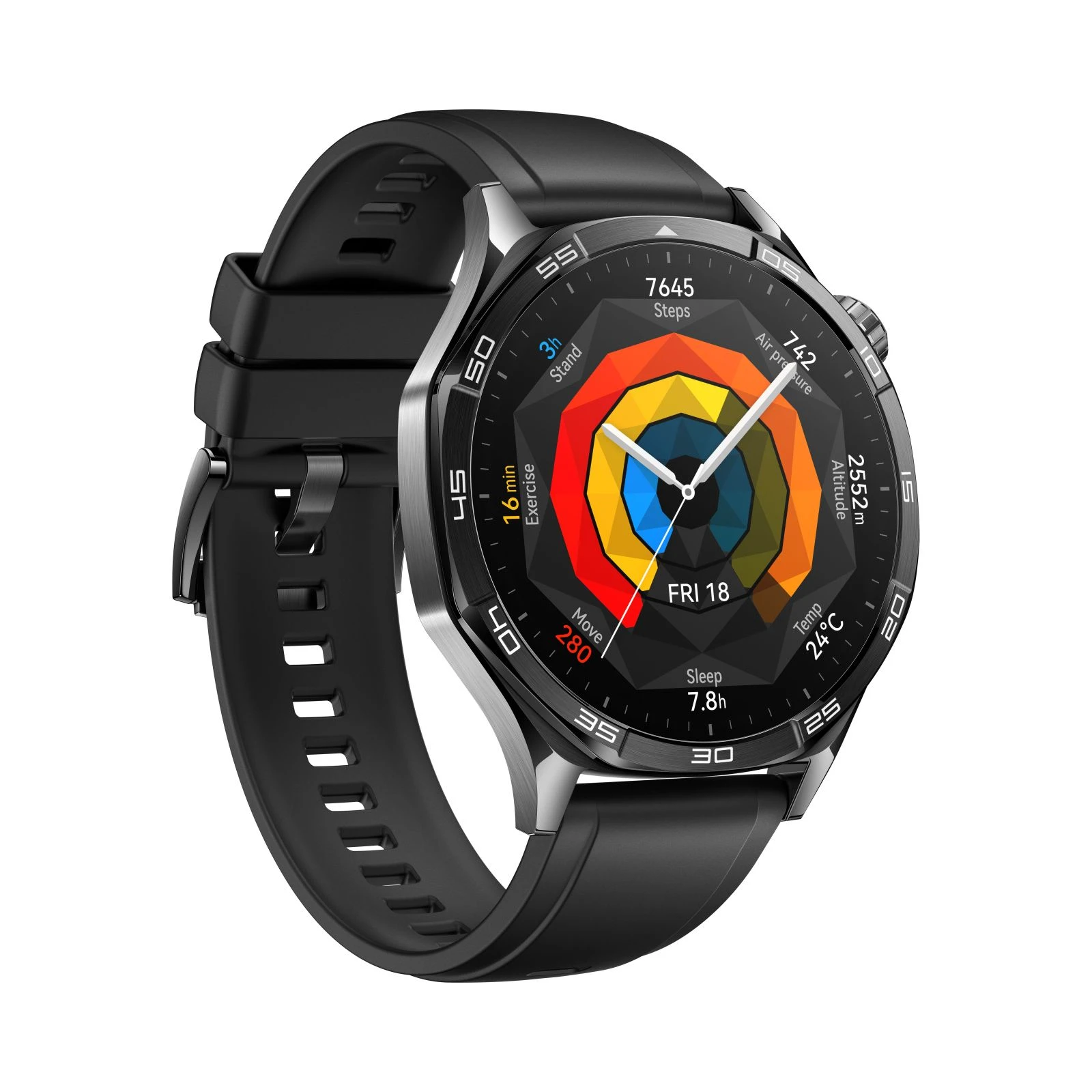 Смарт-годинник Huawei WATCH GT 5 46mm Black (55020DKM) (UA) Тип дисплея  кольори 