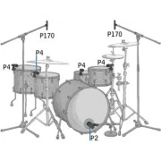 AKG Drum Set Session I (2581H00150)