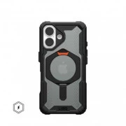Чохол для смартфону URBAN ARMOR GEAR iPhone 16, Plasma XTE MagSafe, Black/Orange (114476114097) (UA)