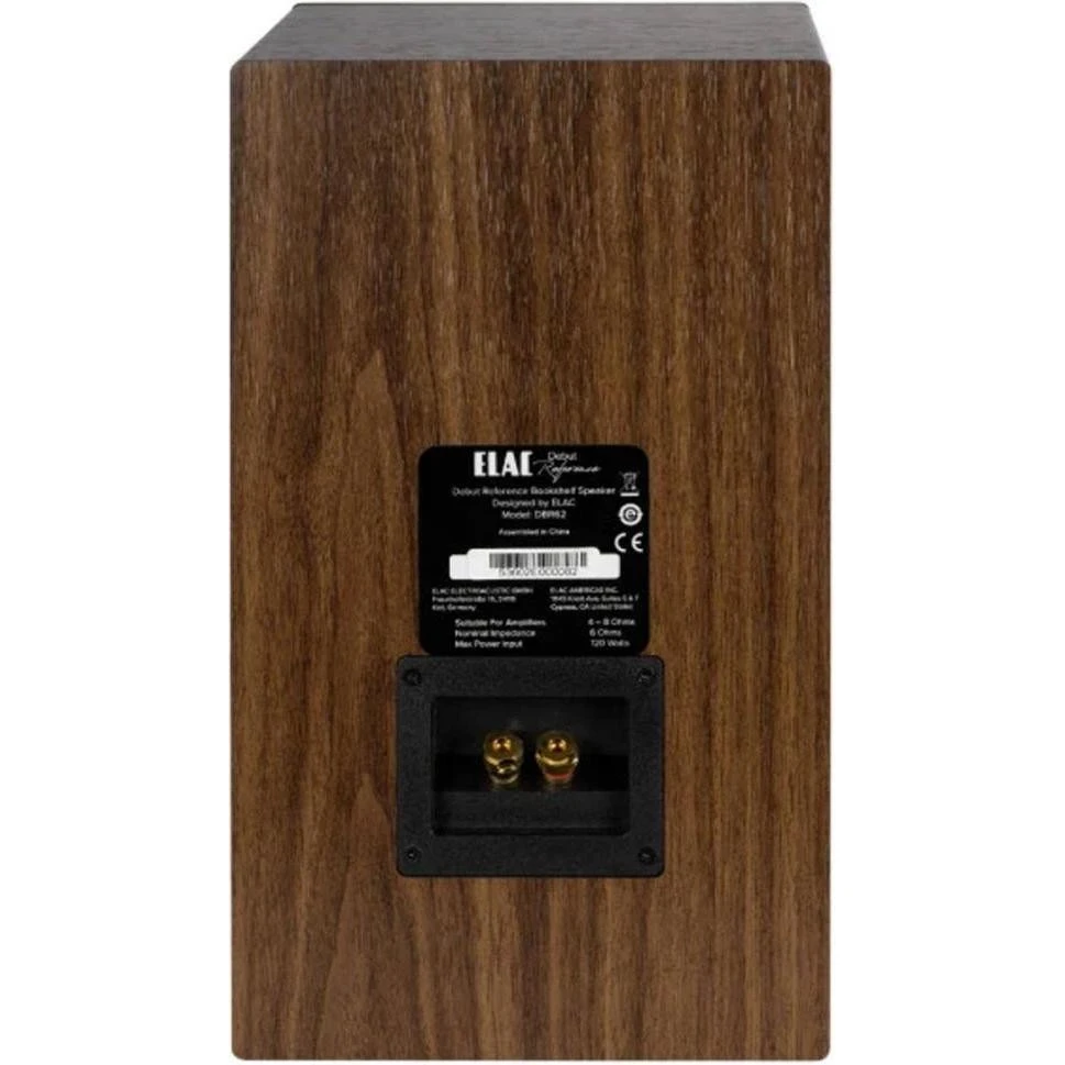 Elac Debut Reference DBR62 Black Baffle Wallnut Cabinet (32400) Бренд: Elac; Размещение: