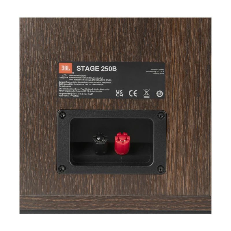 JBL Stage 250B Black (JBL250BBLK) Бренд: JBL; Розміщення: передні;