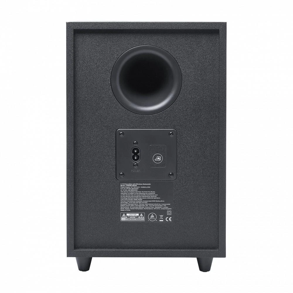 Саундбар JBL Cinema SB550 (JBLSB550BLK) (JBLSB550BLKEP) Установка напольная, поличная, подвесная