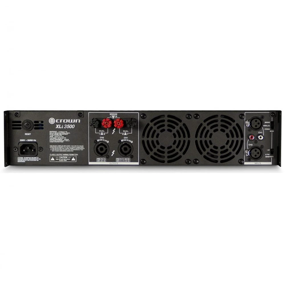Підсилювач потужності Crown XLi3500 (NXLI3500-34-EU) Бренд: Crown; Схемотехніка: