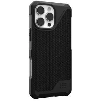 Чехол для смартфона URBAN ARMOR GEAR iPhone 16 Pro Max Metropolis LT Magsafe, Kevlar Black (114453113940) (UA) Многослойная структура нет