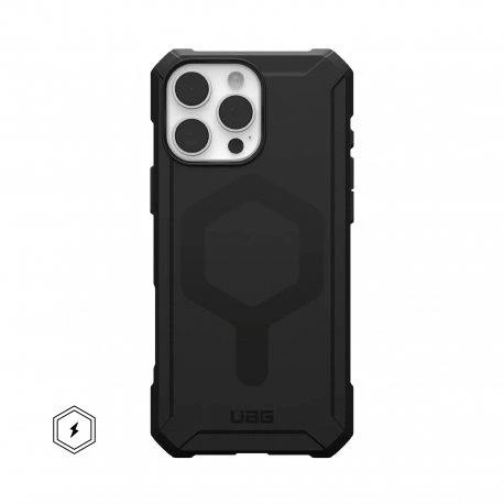 Чехол для смартфона URBAN ARMOR GEAR iPhone 16 Pro Max, Essential Armor Magsafe, Black (114449114040) (UA) Бренд: URBAN ARMOR GEAR; Совместимость: