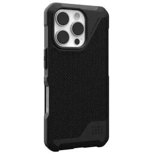 Чехол для смартфона URBAN ARMOR GEAR iPhone 16 Pro Metropolis LT Magsafe, Kevlar Black (114452113940) (UA) Бренд: URBAN ARMOR GEAR; Совместимость: