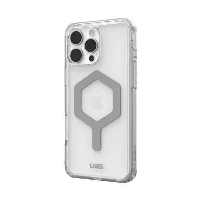 Чохол для смартфону URBAN ARMOR GEAR iPhone 16 Pro Max, Plyo Magsafe, Ice/Silver (114481114333) (UA) Колір прозорий/сірий