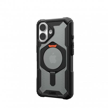Чохол для смартфону URBAN ARMOR GEAR iPhone 16, Plasma XTE MagSafe, Black/Orange (114476114097) (UA) Кільцевий власник  IS 