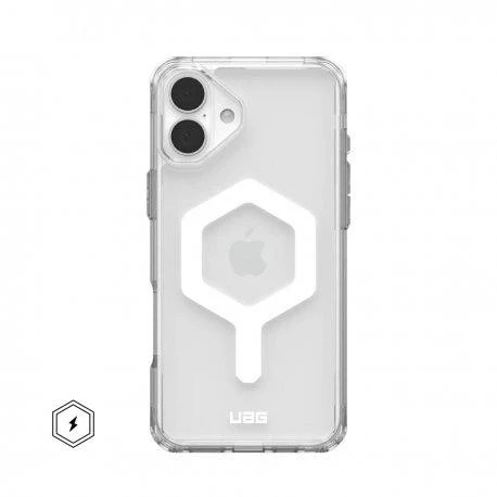 Чехол для смартфона URBAN ARMOR GEAR iPhone 16 Plus, Plyo Magsafe, Ice/White (114479114341) (UA) Бренд: URBAN ARMOR GEAR; Совместимость: