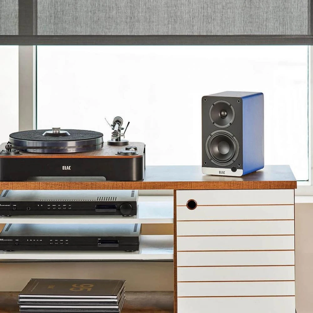 Elac Debut ConneX DCB41 Black Ash (32061) Потужність стовпців, vt  підсилювач потужності: 50 x2 