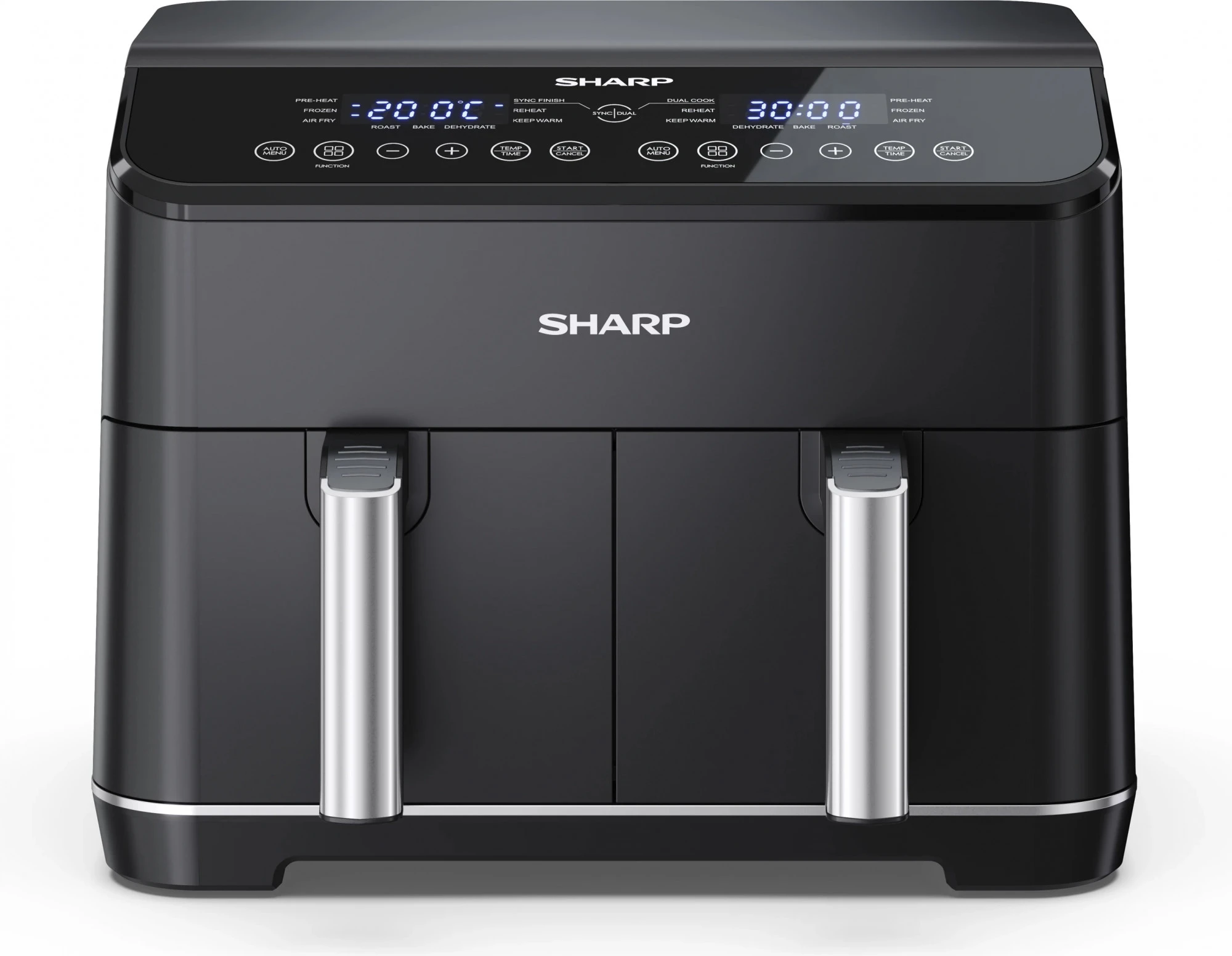 Мультипіч (аерофритюрниця) Sharp AF-GD82AE-B POWER, vt  1800 x 2 