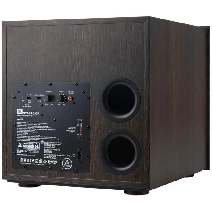 Сабвуфер JBL Stage 200P Black (JBL200PBLK) (JBL200PBLKEU) Подключение проводное, беспроводное