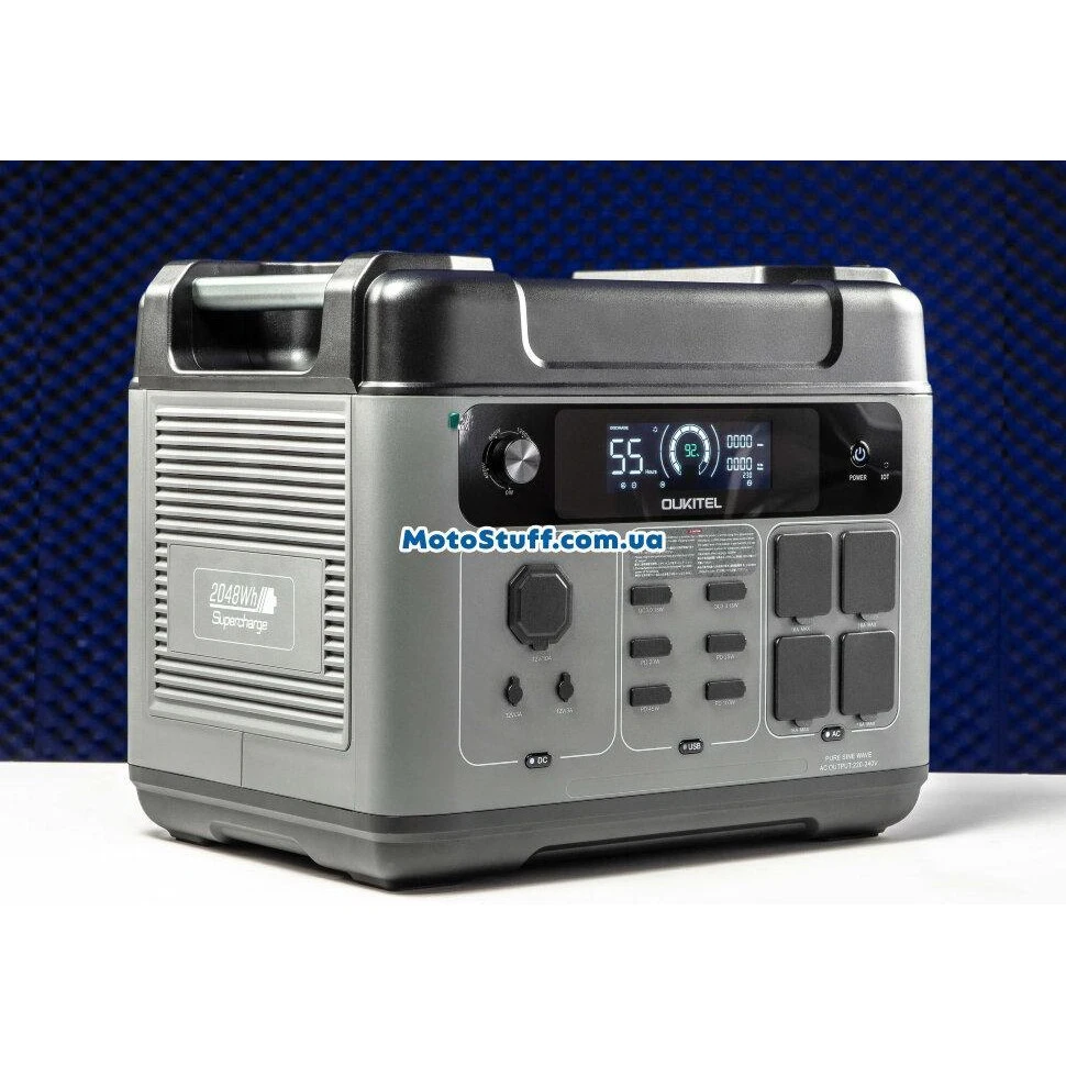 Oukitel P2001E Plus Бренд: Oukitel; Розетка AC 230В: 4; USB