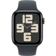 Apple Watch SE 2 GPS Cellular 44mm Midnight Aluminum Case with Midnight Sport Band M/L (MXG23)
