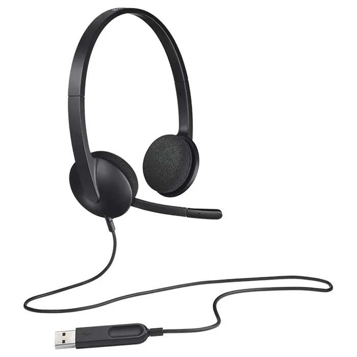 Logitech H340 Headset USB (981-000475) (EU) Тип проводные