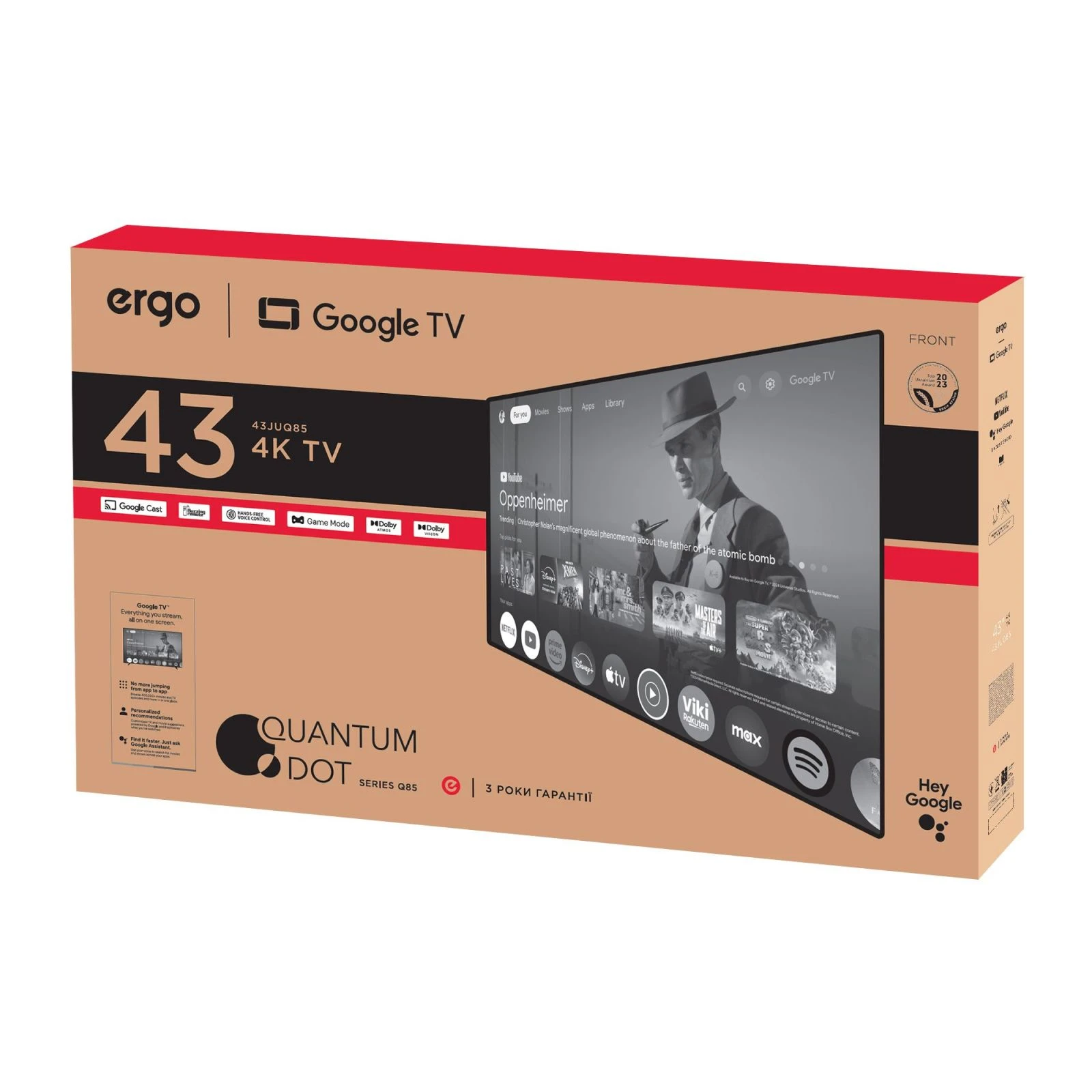 Ergo 43JUQ85 (UA) Процессор изображения Chameleon Extreme 2.0