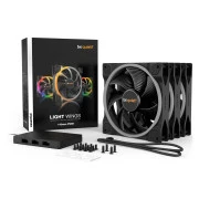 Кулер для корпусу Be Quiet! Light Wings 140mm PWM 3 ПК (BL078) (UA)