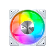 Кулер для корпусу MONTECH METAL PRO 12 ARGB PWM WHT (UA)