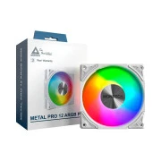 Кулер для корпусу MONTECH METAL PRO 12 ARGB PWM WHT (UA)