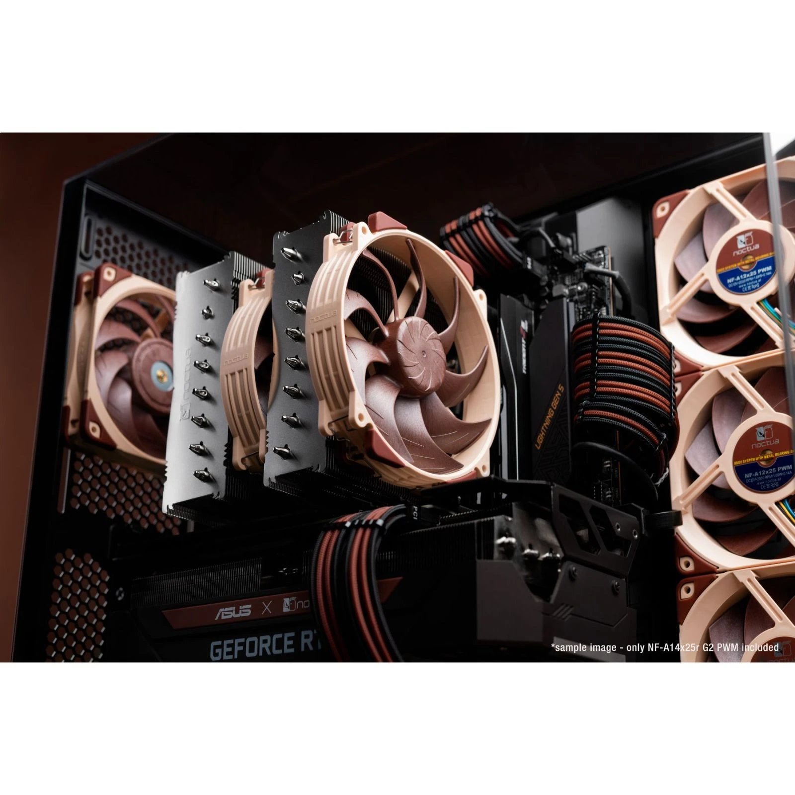 Кулер для корпусу Noctua NF-A14x25r G2 PWM (UA) Кількість вентиляторів: 1;