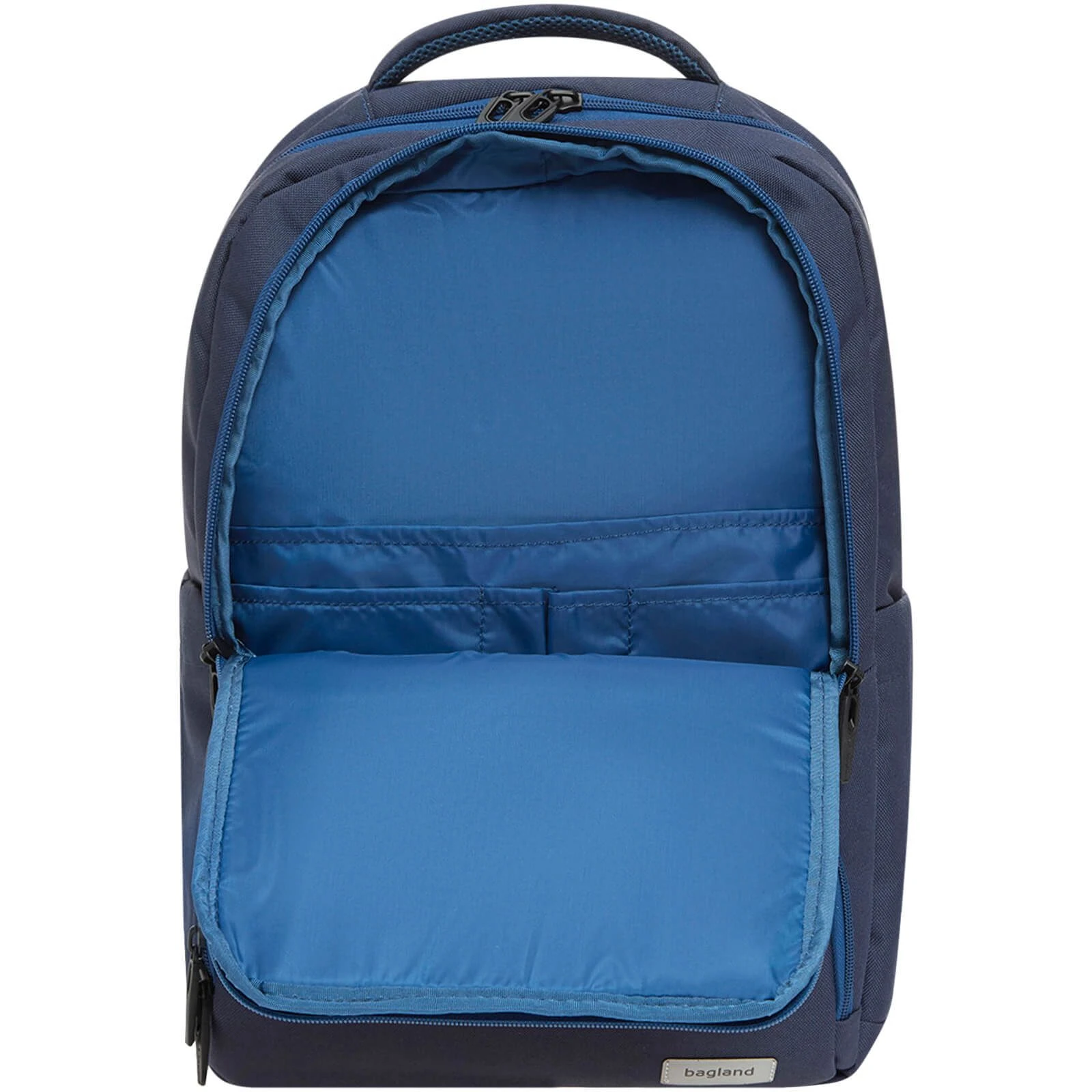 Рюкзак для ноутбука Bagland 15,6 STARK dark blue (811410906/0014366) (UA) Матеріал корпусу: 600D W / R; Об'єм: 22 л;