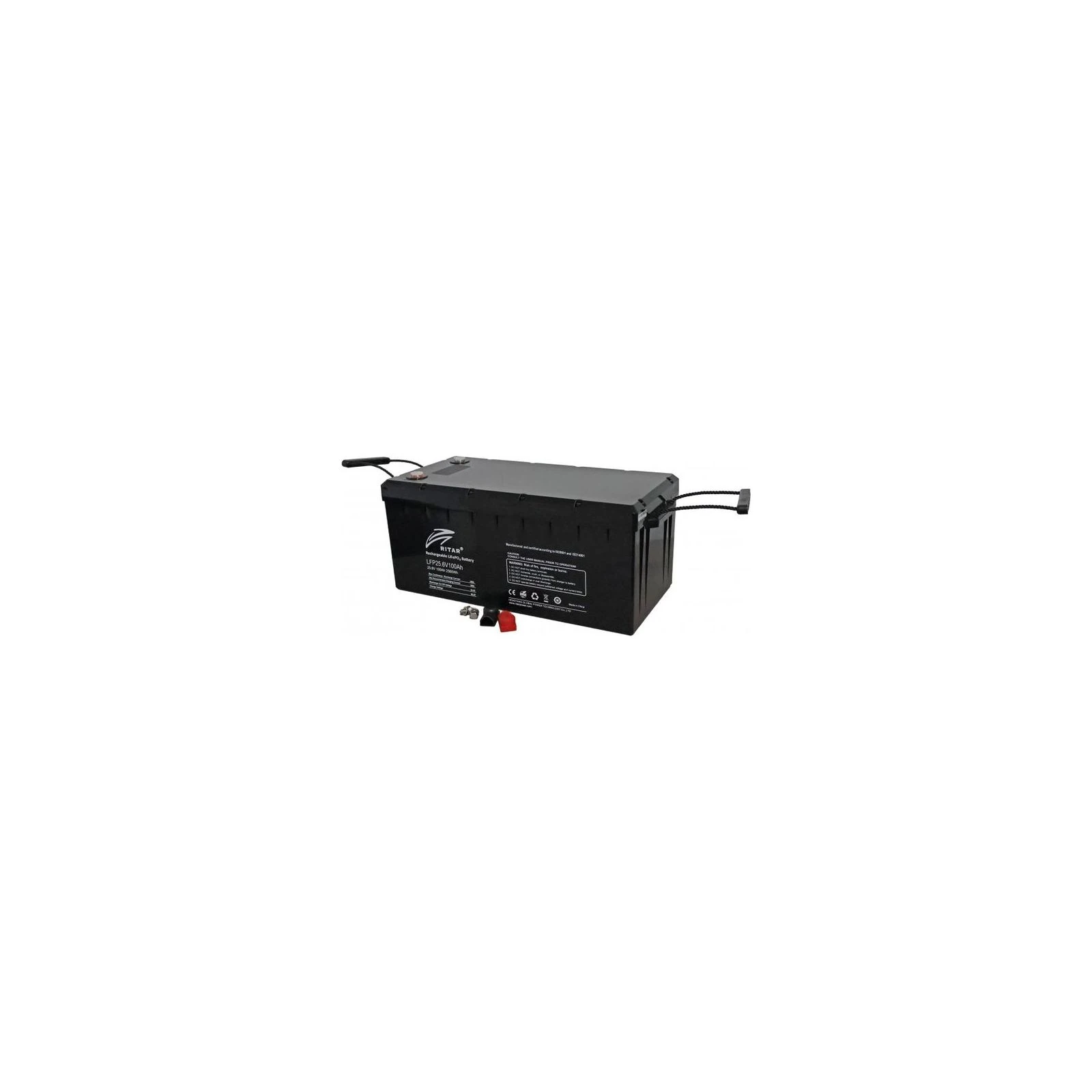 LiFePo4 Ritar R-LFP 25.6V 100Ah (LFP25.6V100Ah G1) (UA) Напруга: 25.6 В; Місткість: 100 Ач;