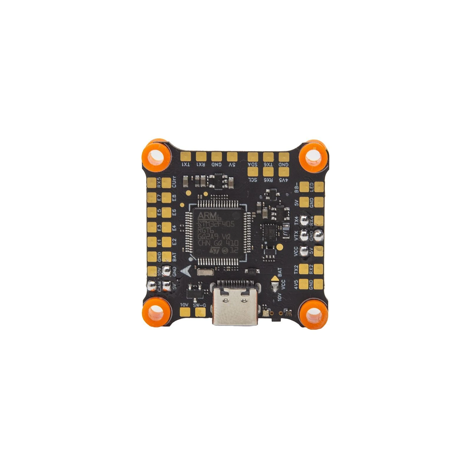 Полетный стек HAKRC F405 + 60A V2 (розпаяний) (FCESC60) (UA) Размер 30.5 х 30.5 мм