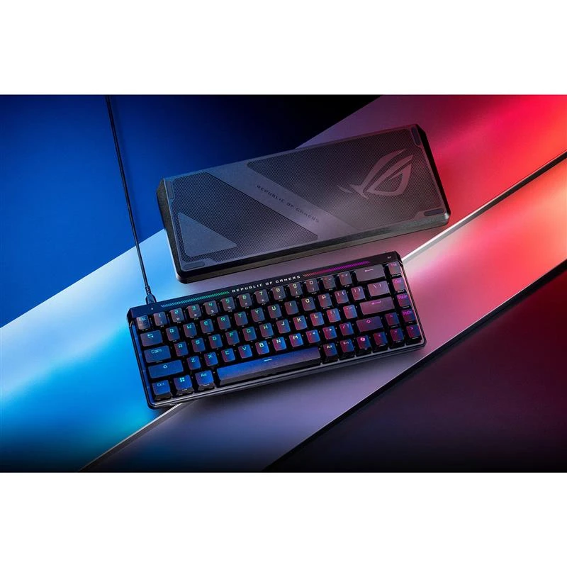 Asus ROG Falchion Ace LED 68key HFX Magnetic Switches Black (90MP03VE-BKUA20) (UA) Тип кнопок: механічні; Джерело