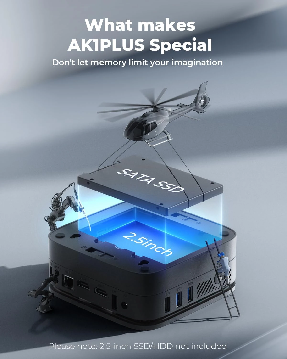 NiPoGi AK1 Plus (634562469700) Модель процессора: Intel N95; Серия