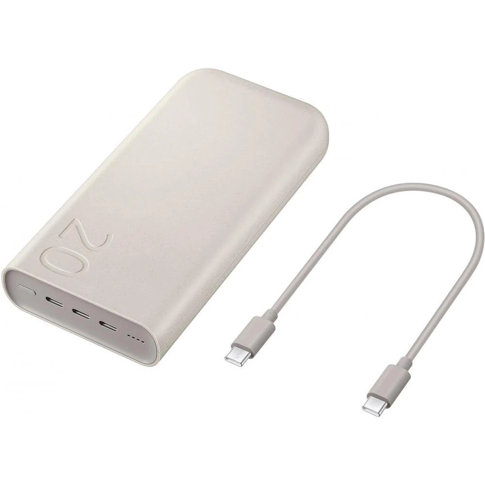Samsung 20000 mAh 45W Beige (EB-P4520XUEGEU) (UA) Бренд: Samsung; Заряжаемые