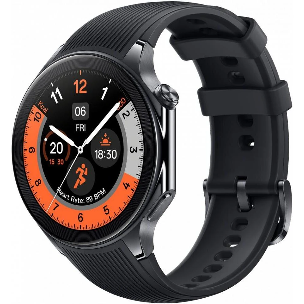 Смарт-часи OPPO Watch X Platinum Black (OWWE231) (UA) Бренд: OPPO; Лінійка: Watch X; iOS: є;