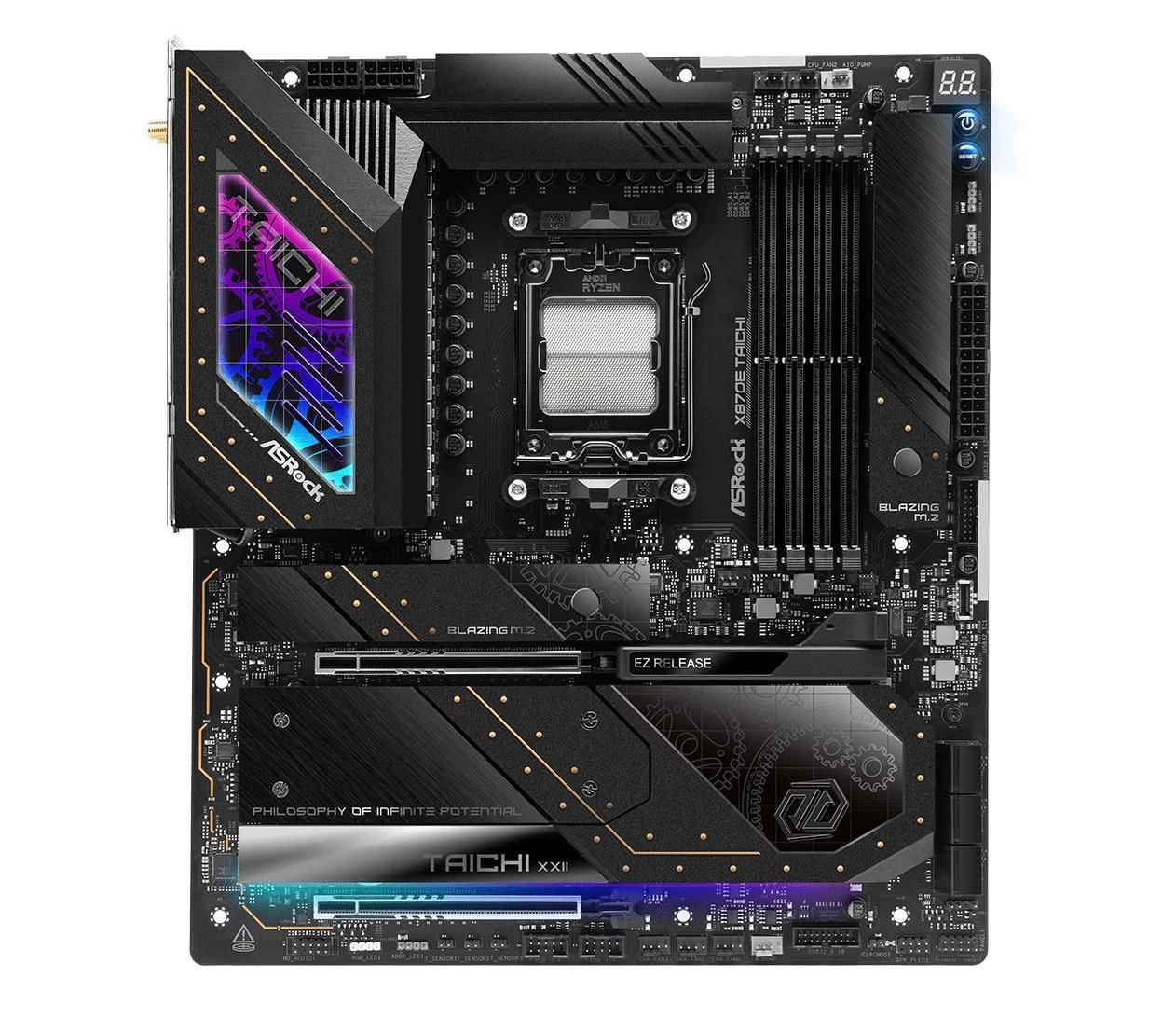 ASRock X870E Taichi EU Конструкція силової частини:
