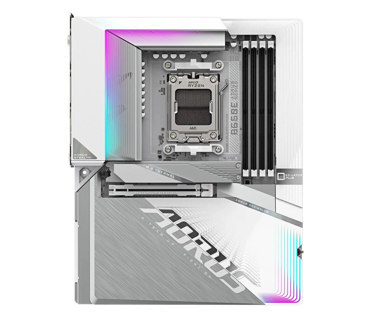 Gigabyte B650E Aorus Stealth ICE EU Тип охлаждения чипсета материнской платы  Пассивный