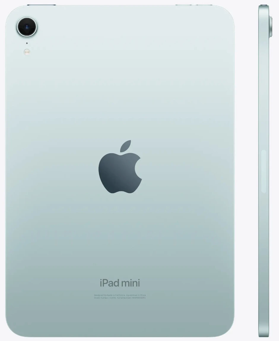 Apple iPad mini 7 Wi-Fi 256GB Blue (MXNC3) Бренд: Apple; Лінійка: iPad mini 7;