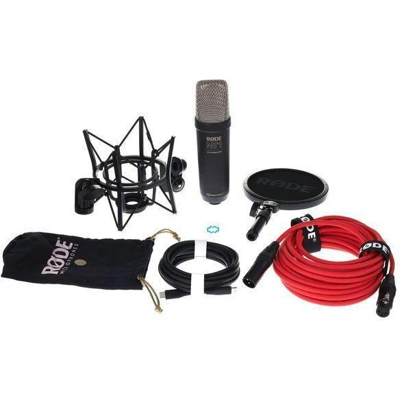 Rode NT1 5th Generation Black Вихідна плагіна  XLR, USB-C 