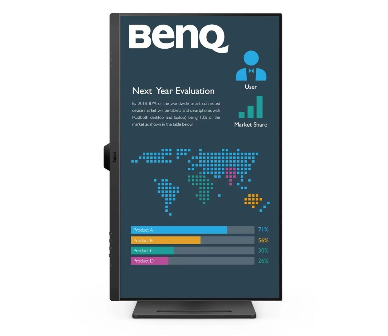 BenQ BL3290QT (9H.LLMLA.TPE) EU Матричне покриття  матовий