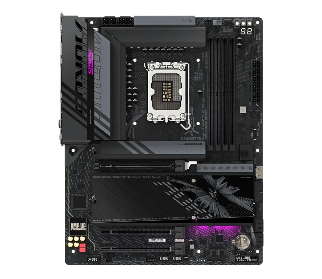 Gigabyte Z890 AORUS ELITE WIFI7 (4719331864507) EU Тип охлаждения чипсета материнской платы  Пассивный