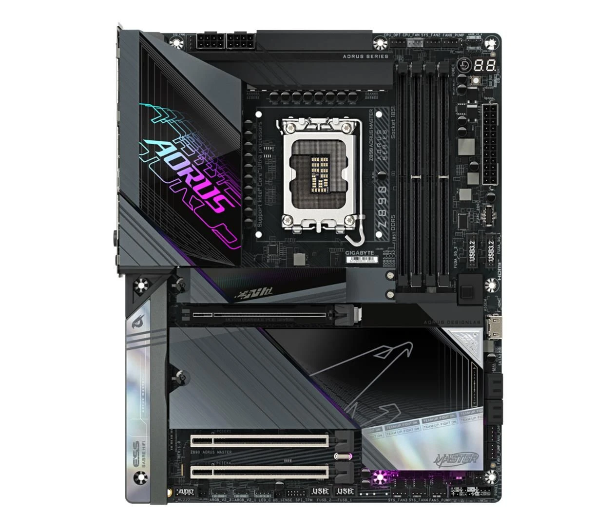 Gigabyte Z890 AORUS MASTER EU сумісність з M.2 SSD-приводами з радіатором  Ні 