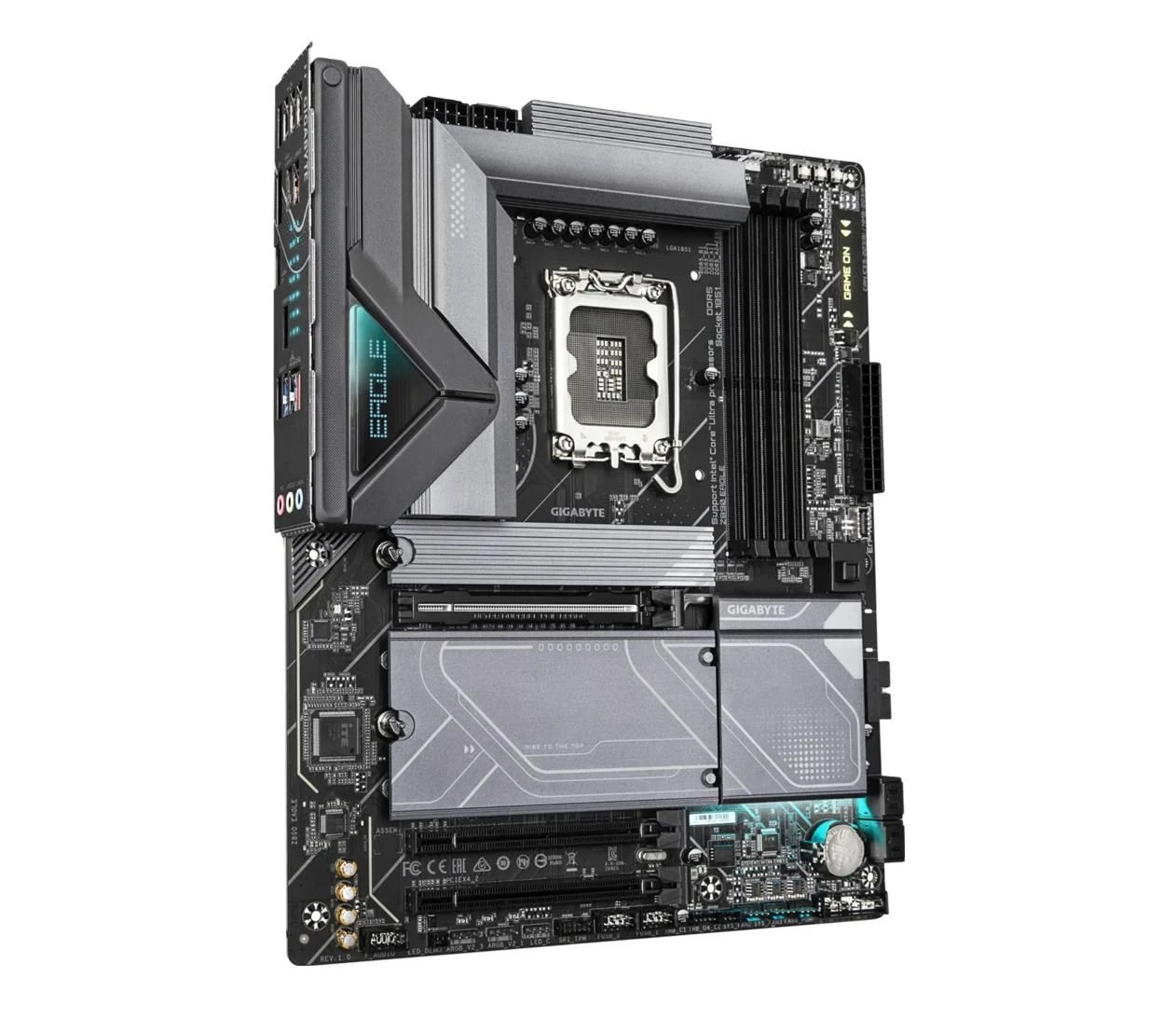 Gigabyte Z890 EAGLE (4719331865214) EU Сумісність з SSD-накопичувачами m.2 з радіатором  ні