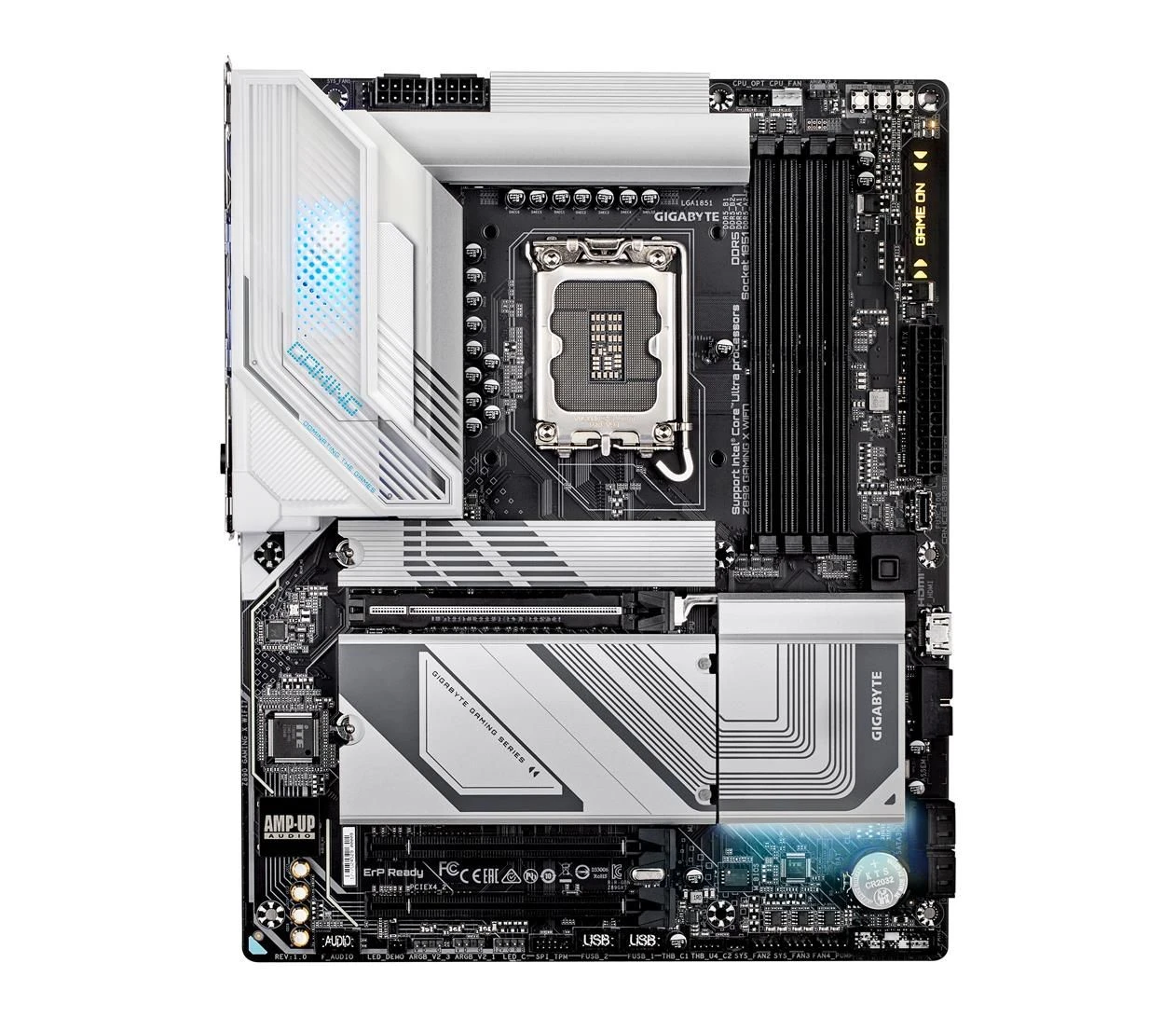 Gigabyte Z890 GAMING X WIFI7 (4719331864941) EU Тип охлаждения чипсета материнской платы  Пассивный