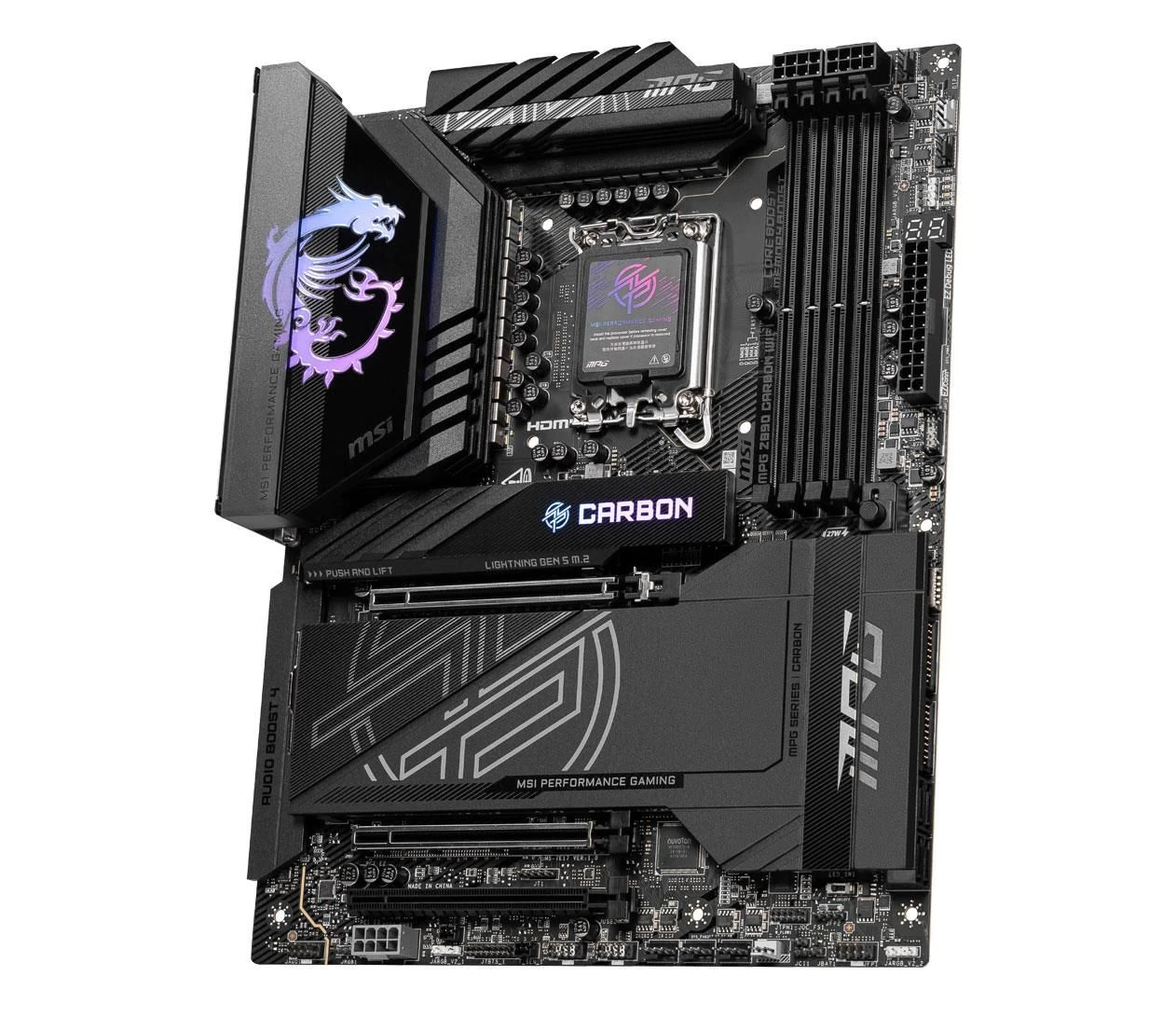 MSI MPG Z890 CARBON WIFI EU Чіпсет  Intel Z890