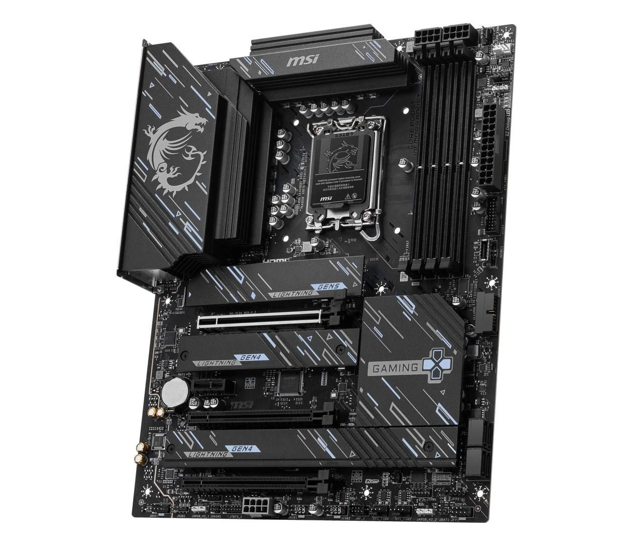 MSI Z890 GAMING PLUS WIFI EU Совместимость с SSD-накопителями m.2 с радиатором  нет