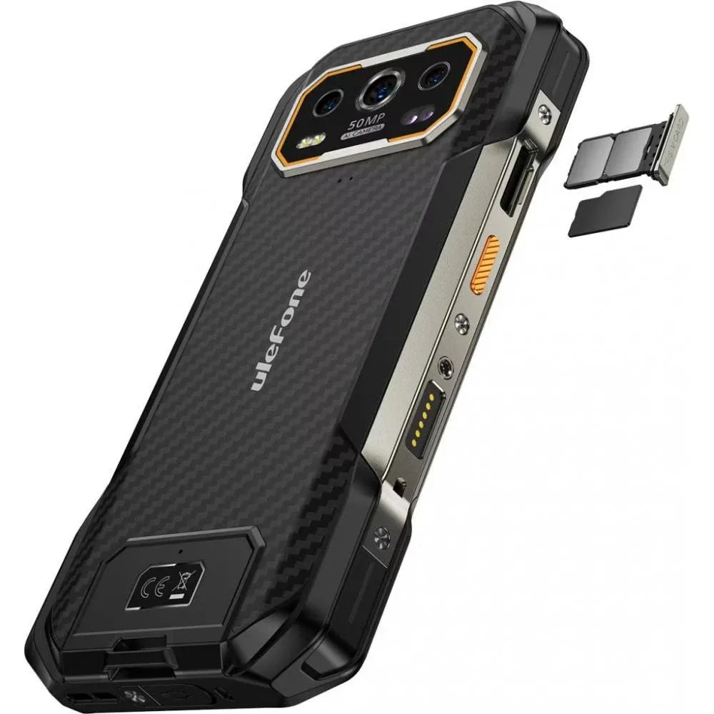Ulefone Armor 27 12/256GB Black Предвстановлена ​​ОС Android 14