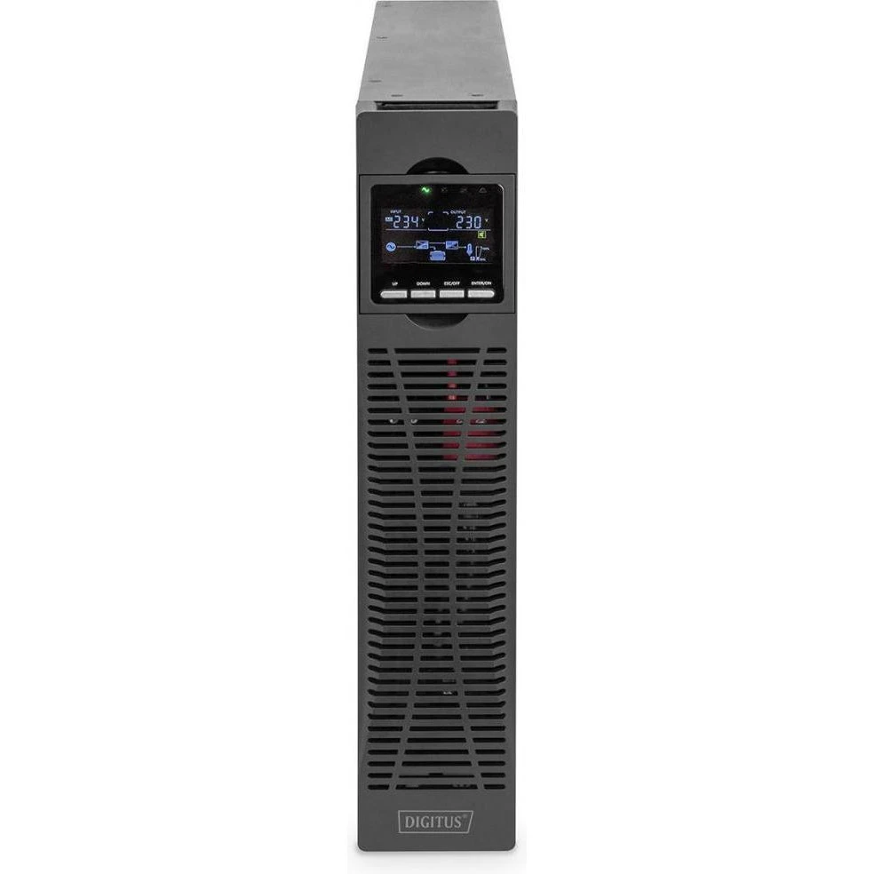 Digitus OnLine, 1000VA/1000W, LCD, 8xC13, RJ45, RS232, USB, Rack/Tower (DN-170093) (UA) Бренд Digitus