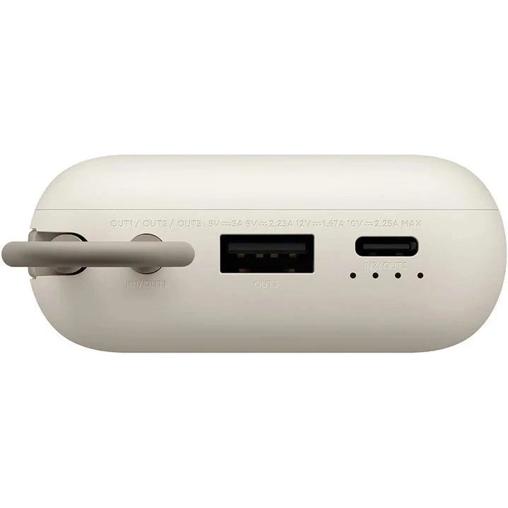 Xiaomi 10000mAh 22.5W ИBeige (BHR9072GL) (UA) Подключение устройств USB Type-A, USB Type-C