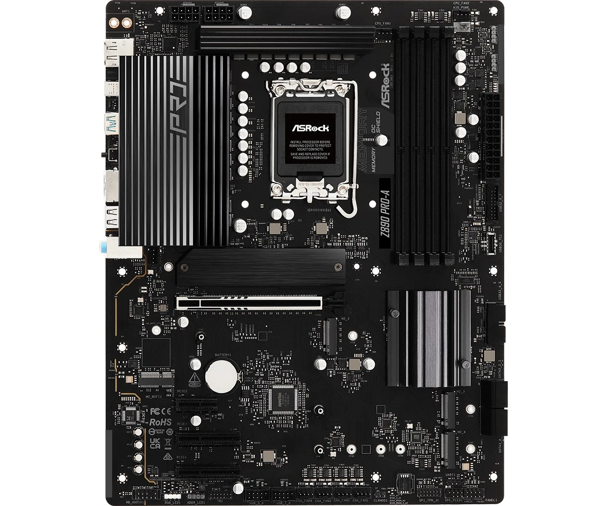 ASRock Z890 PRO-A Socket 1851 Призначення: для настільного ПК;